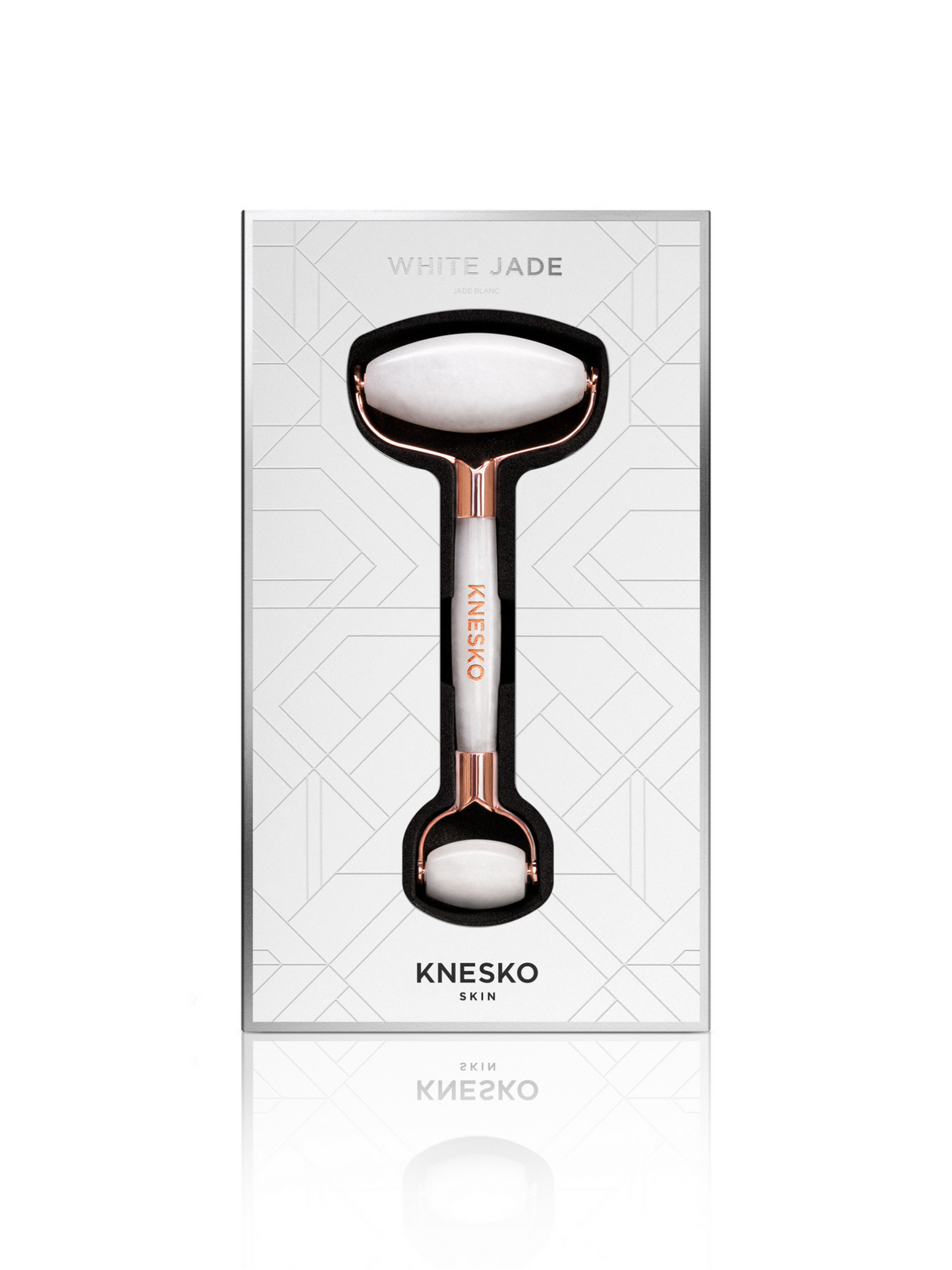 White Jade Gemstone Roller