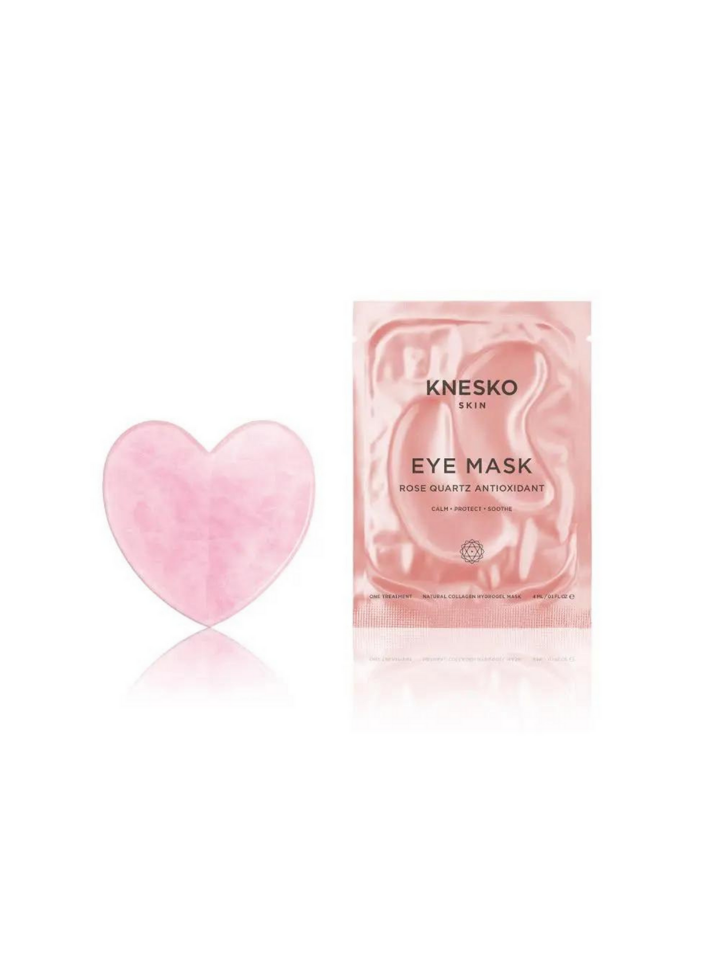 Rose Quartz Gua Sha & Eye Mask