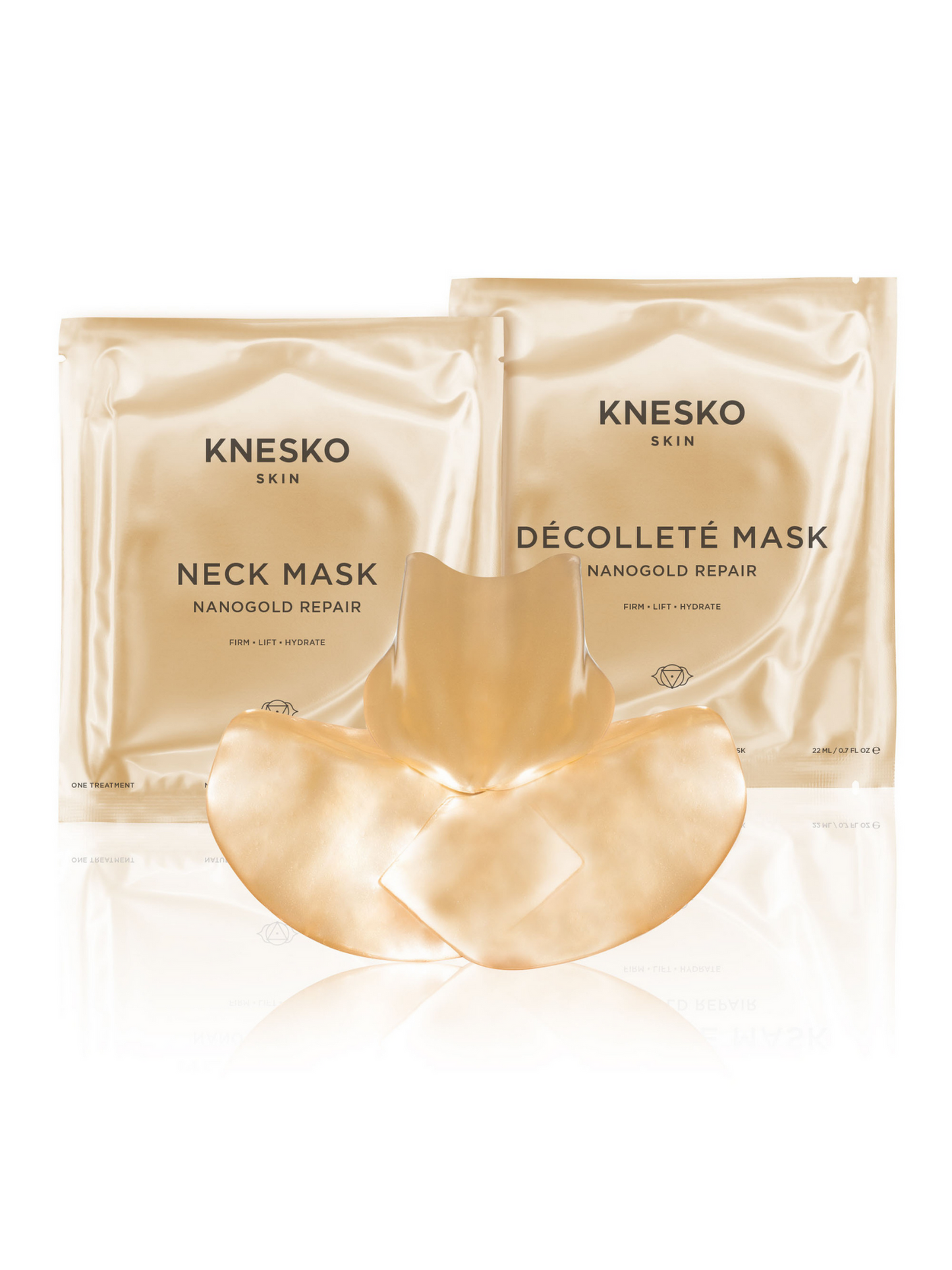 Nano Gold Repair Neck & Decollete Mask Combo