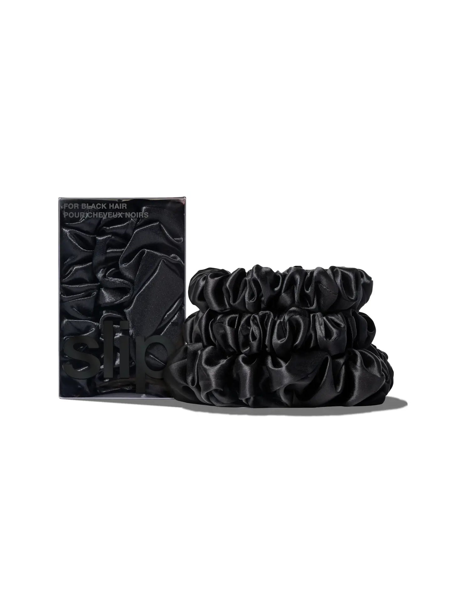 Back to Basics Black Midi/Large Scrunchie Set