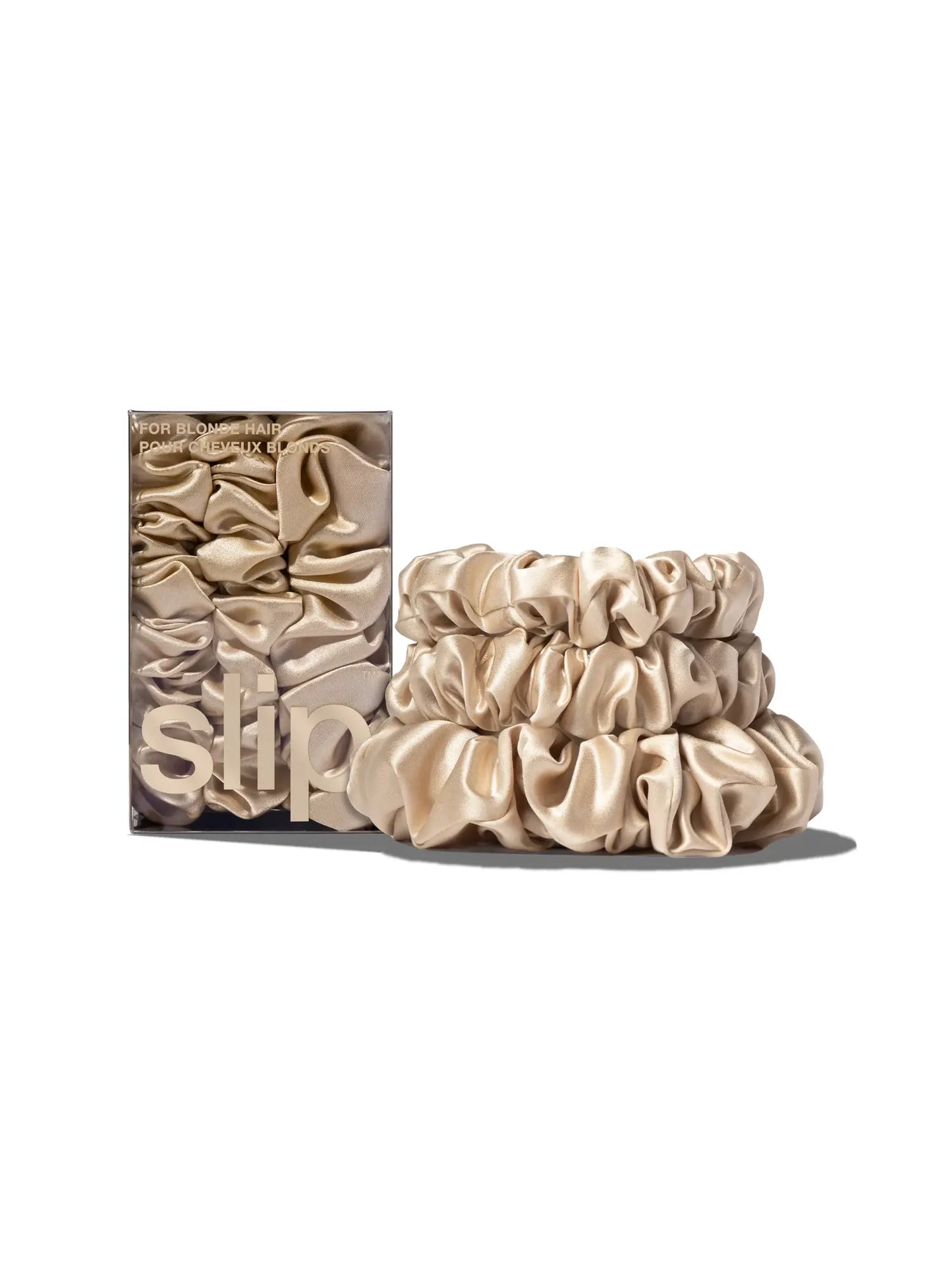 Back to Basics Blonde Midi/Large Scrunchie Set